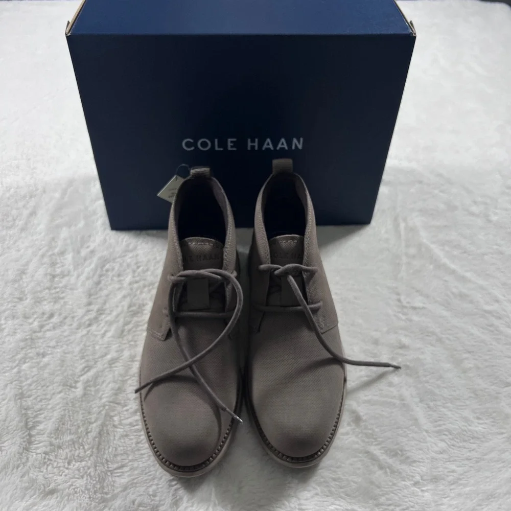 Cole Haan Grand Atlantic CK WR‎ Mens 7 Morel Dune Chukka Boots C37846 New